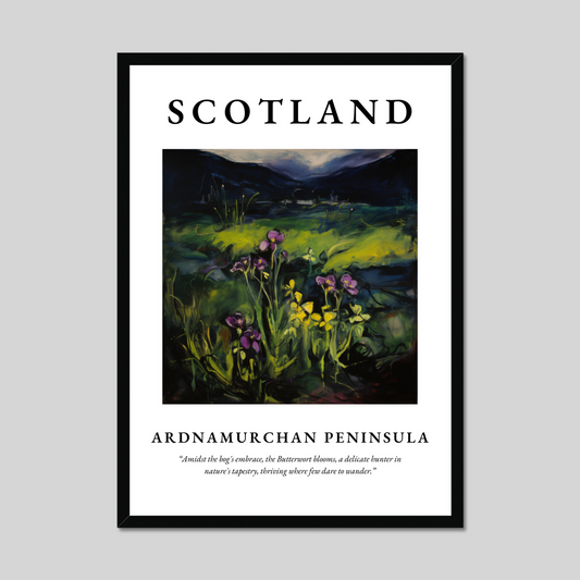Poster of Ardnamurchan Peninsula, Scotland.