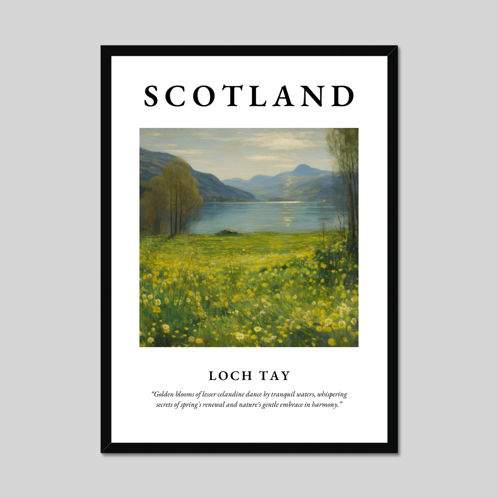 Poster of Loch Tay, Scotland.