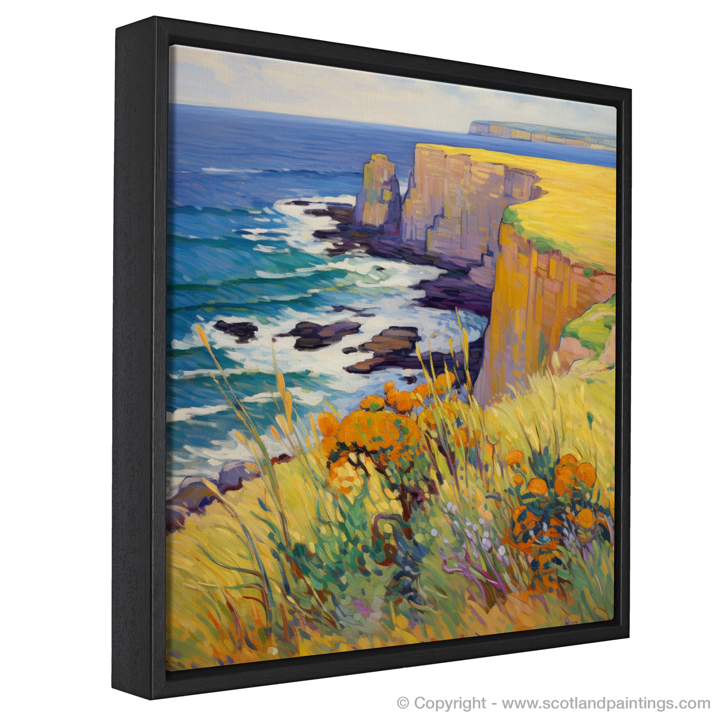 Golden Samphire Glory: The Wild Majesty of Berwick-upon-Tweed Cliffs