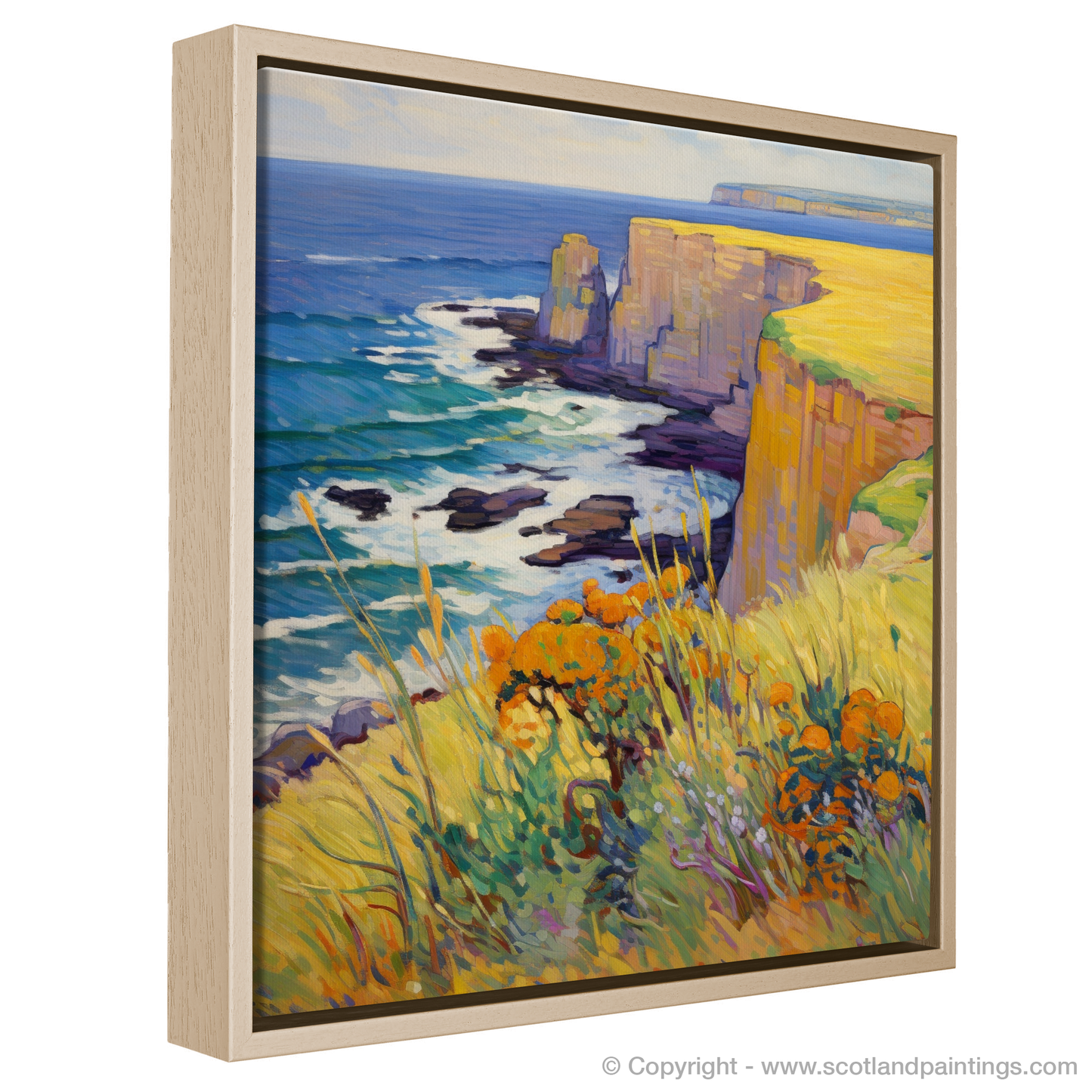 Golden Samphire Glory: The Wild Majesty of Berwick-upon-Tweed Cliffs