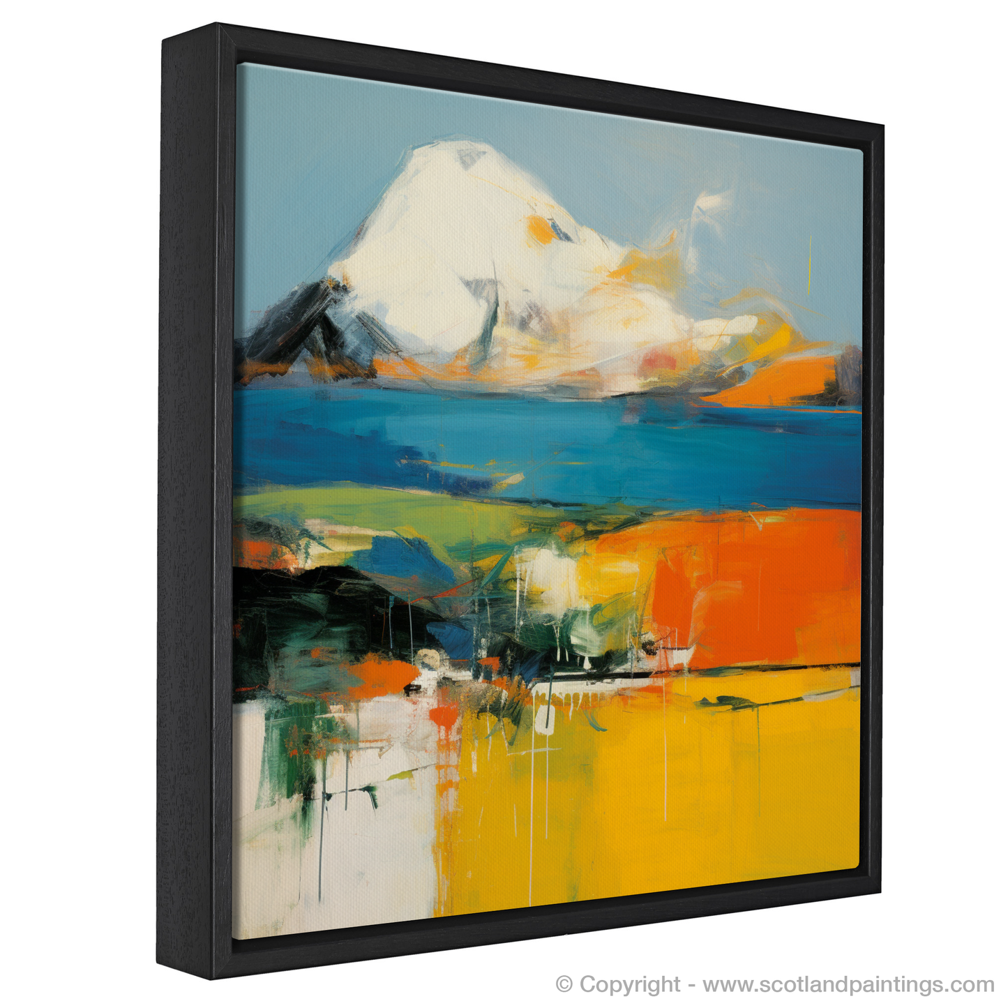 Abstract Essence of Beinn Bhàn