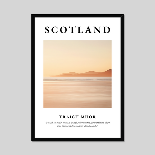 Poster of Traigh Mhor, Scotland.
