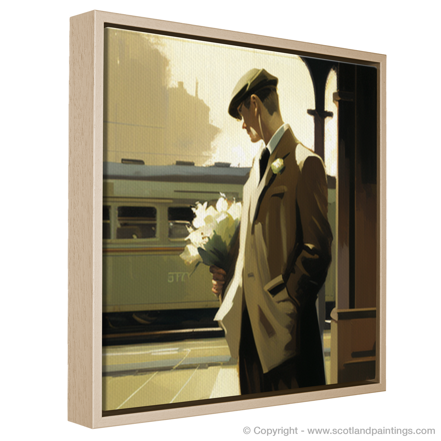 Awaiting Reunion at Aberdeen Station