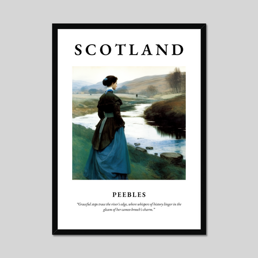 Poster of Peebles, Scotland.