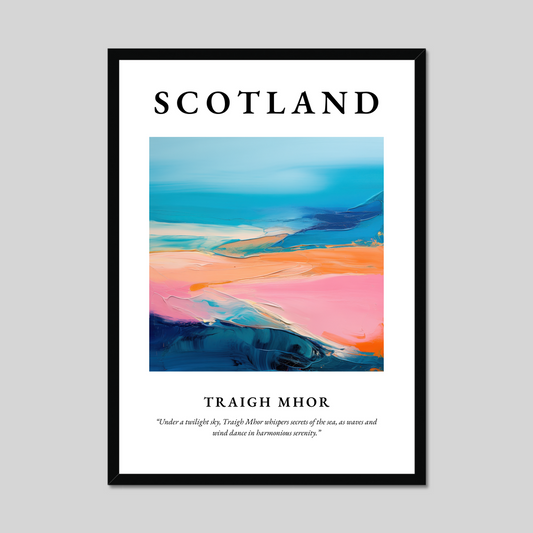 Poster of Traigh Mhor, Scotland.
