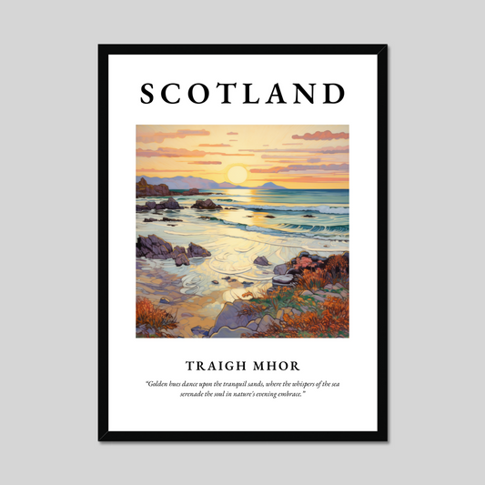 Poster of Traigh Mhor, Scotland.