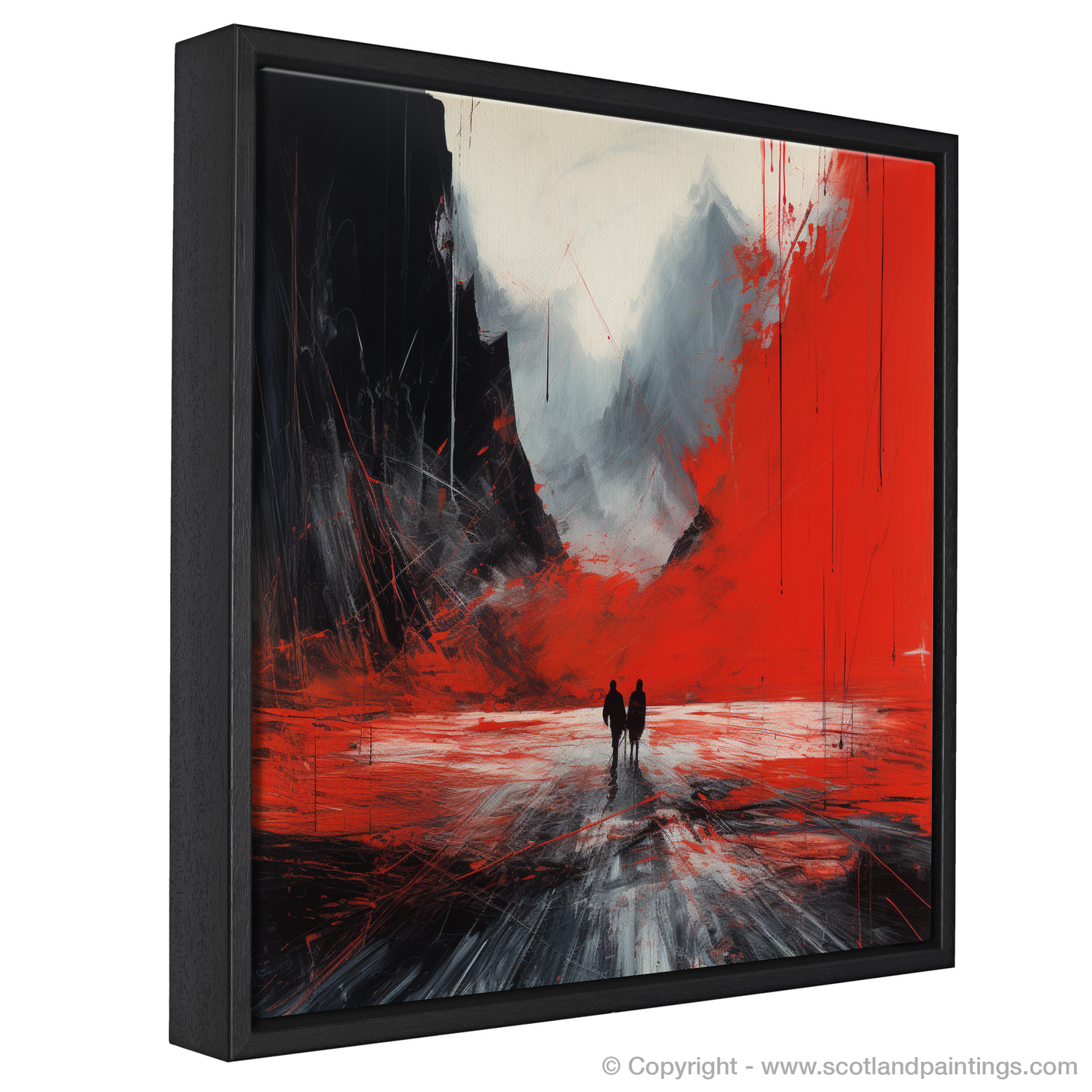 Climbers' Ascent: The Unyielding Spirit of Glencoe