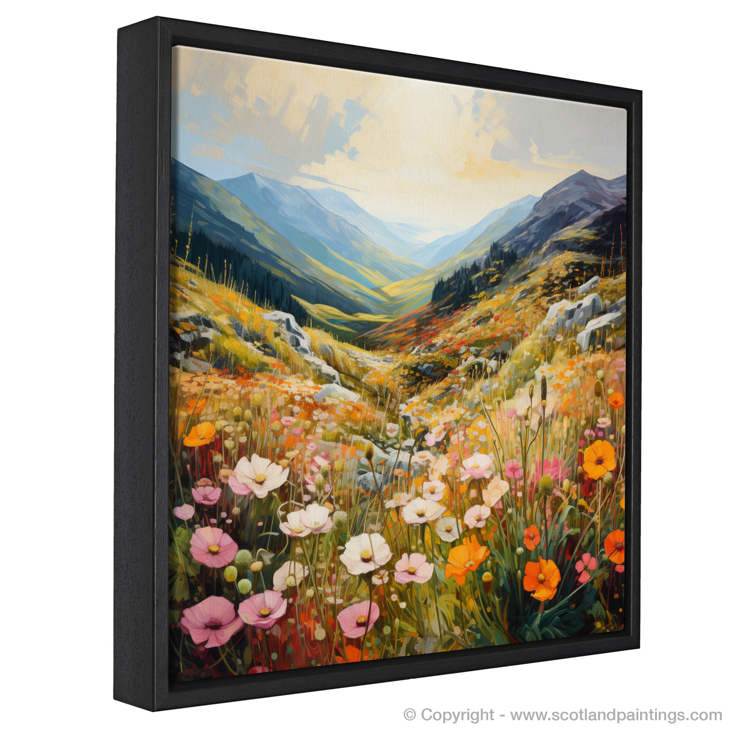 Enchanted Wilds of Glencoe - An Art Nouveau Vision