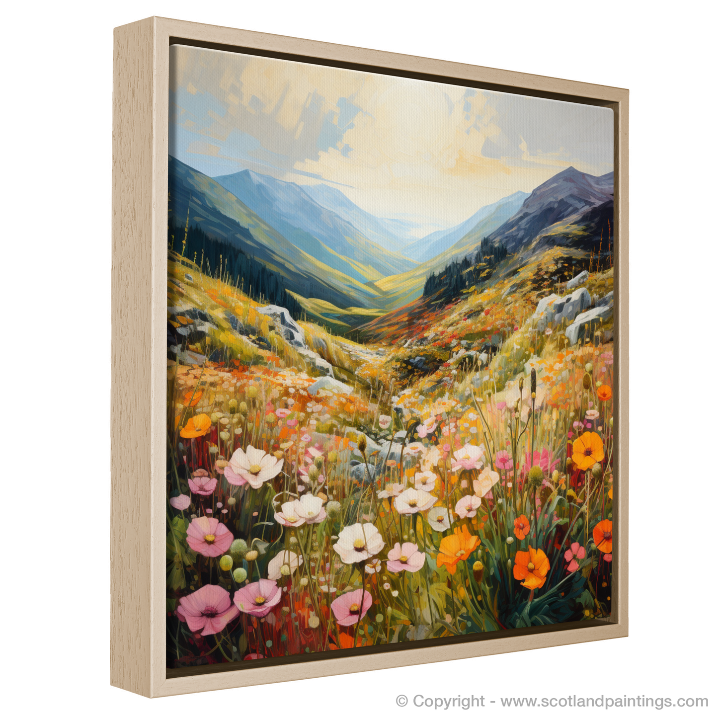 Enchanted Wilds of Glencoe - An Art Nouveau Vision