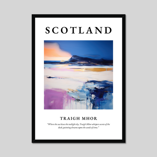 Poster of Traigh Mhor, Scotland.