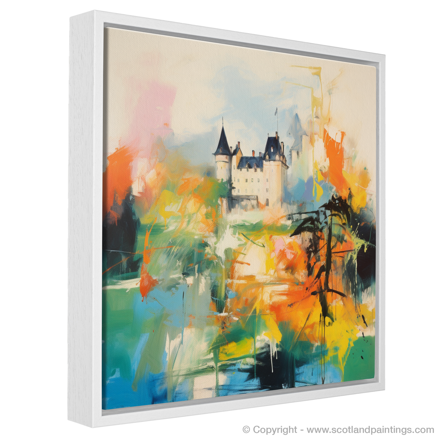 Cawdor Castle Unveiled: An Abstract Ode to the Scottish Highlands