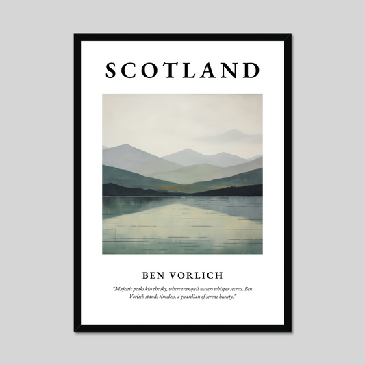 Poster of Ben Vorlich, Scotland.