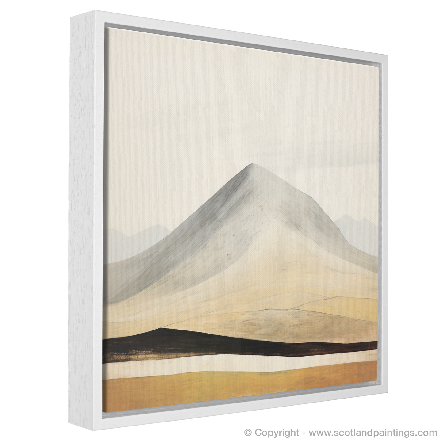 Painting and Art Print of Ben Lawers entitled "Abstract Essence of Ben Lawers".