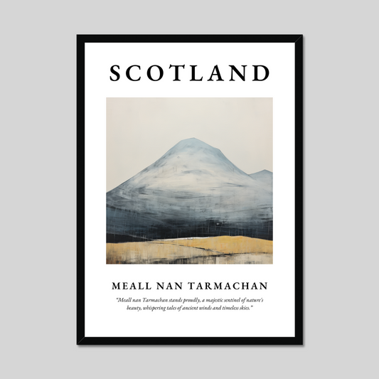 Poster of Meall nan Tarmachan, Scotland.