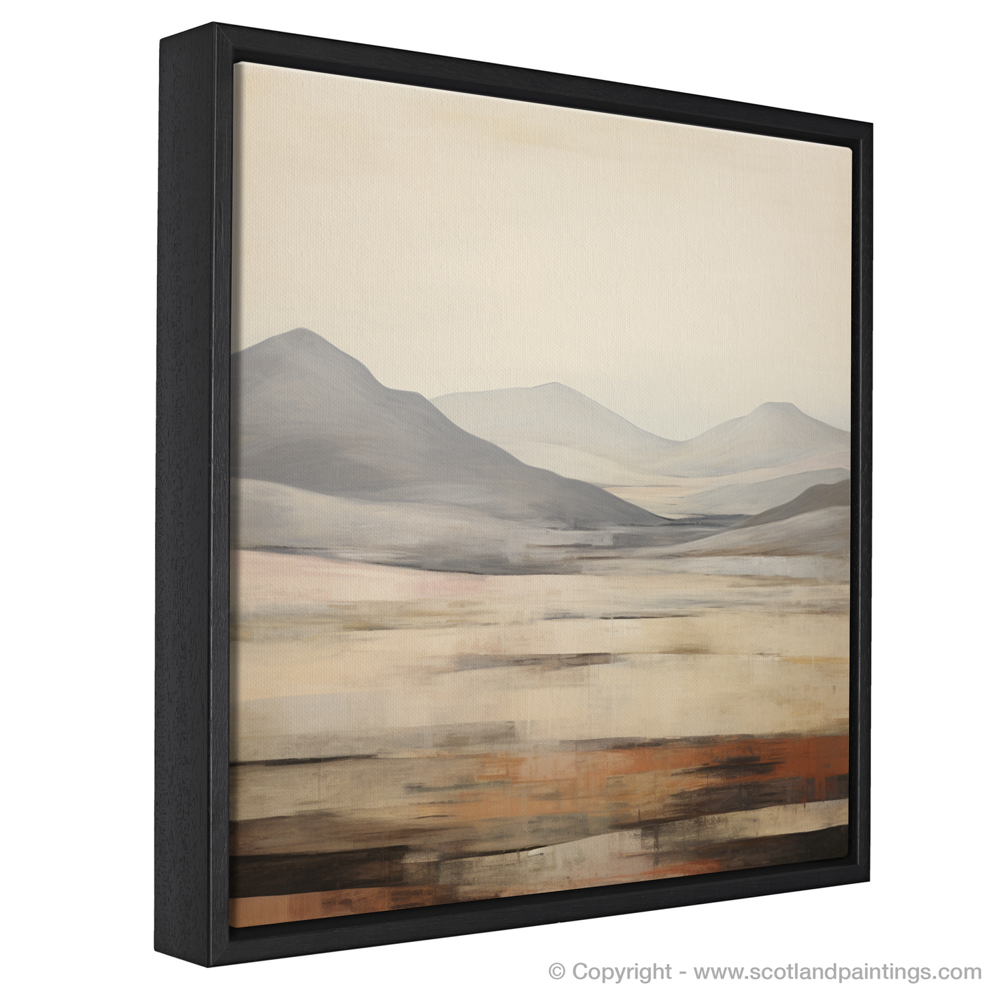 Painting and Art Print of Meall Greigh entitled "Abstract Essence of Meall Greigh".