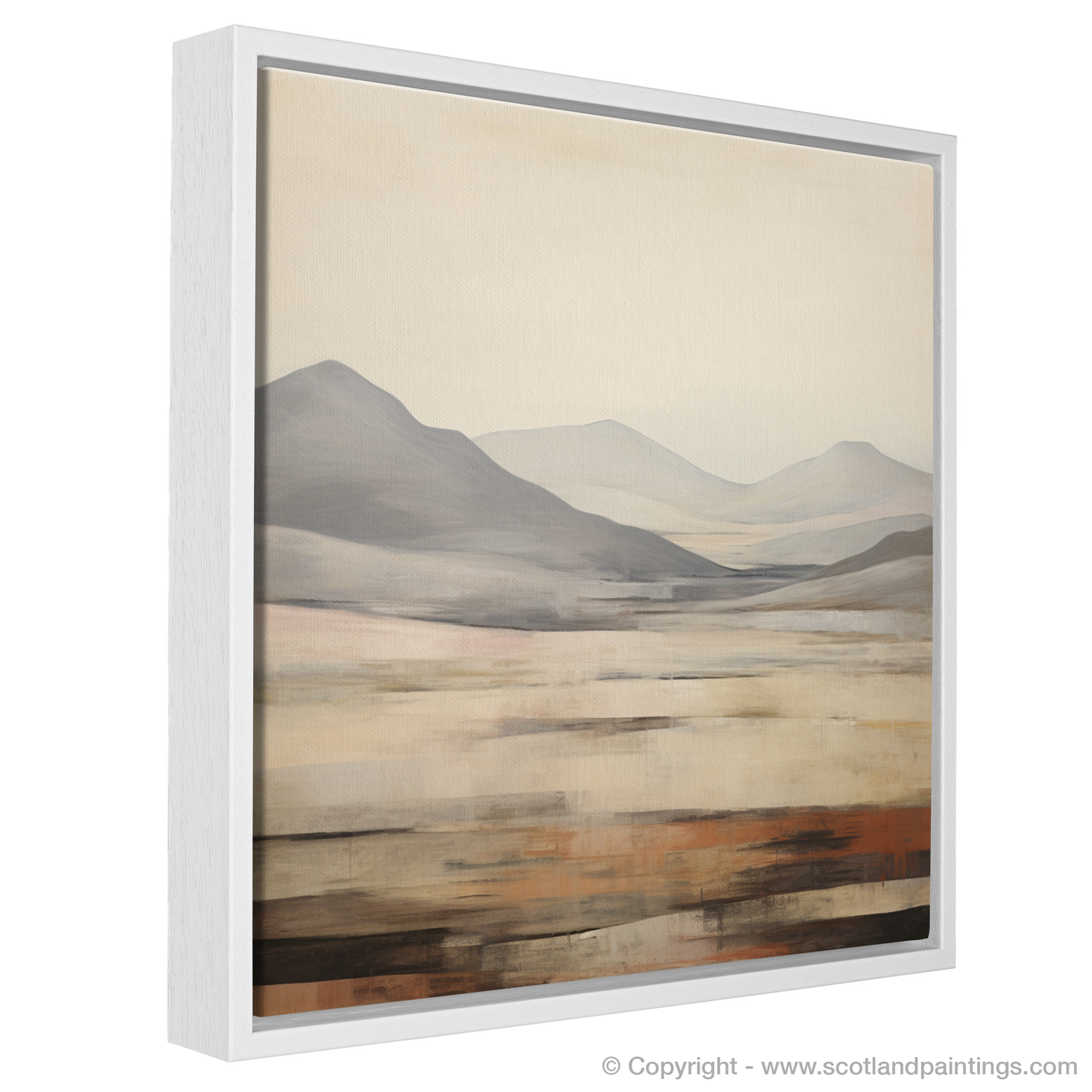 Painting and Art Print of Meall Greigh entitled "Abstract Essence of Meall Greigh".