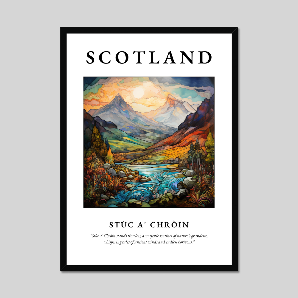 Poster of Stùc a' Chròin, Scotland.