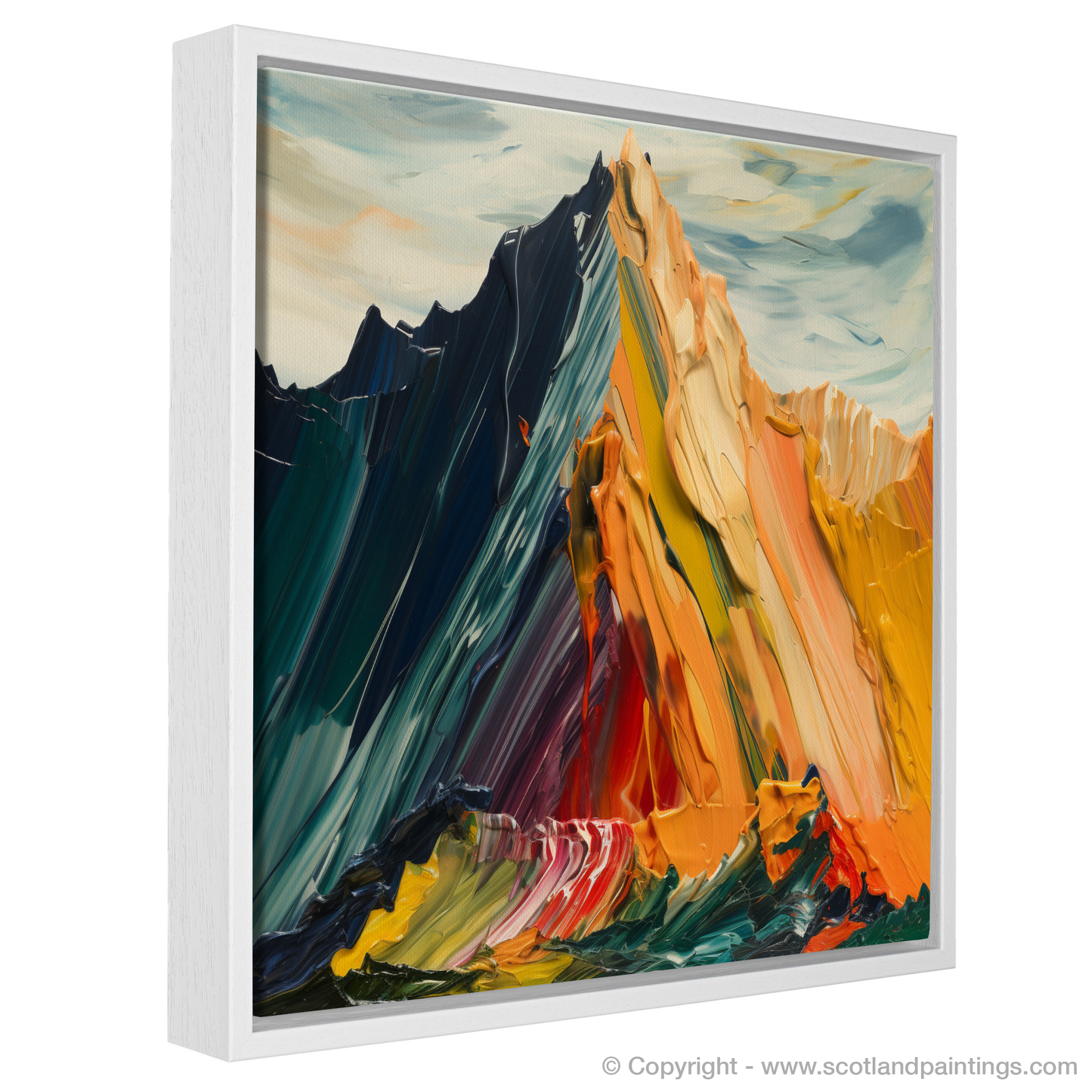 Majestic Stob Binnein in Color Field Splendour