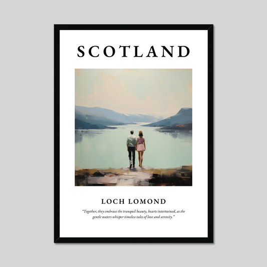 Poster of Loch Lomond, Scotland.