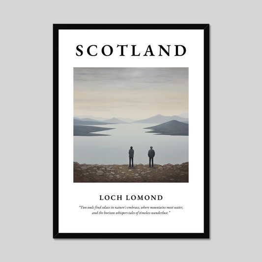 Poster of Loch Lomond, Scotland.