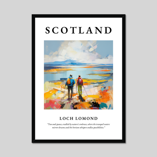 Poster of Loch Lomond, Scotland.