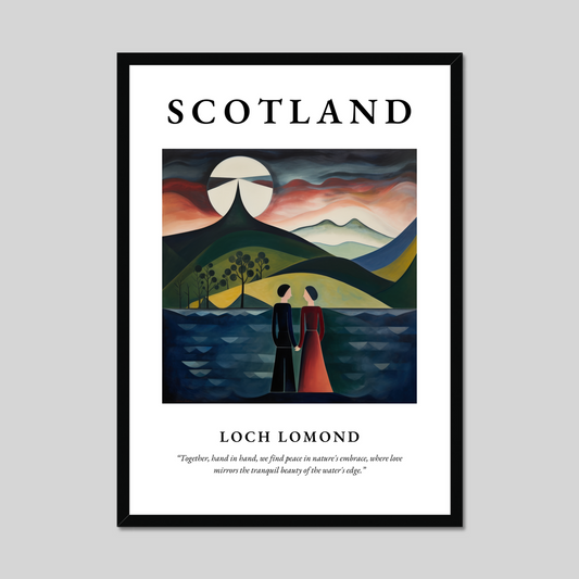 Poster of Loch Lomond, Scotland.
