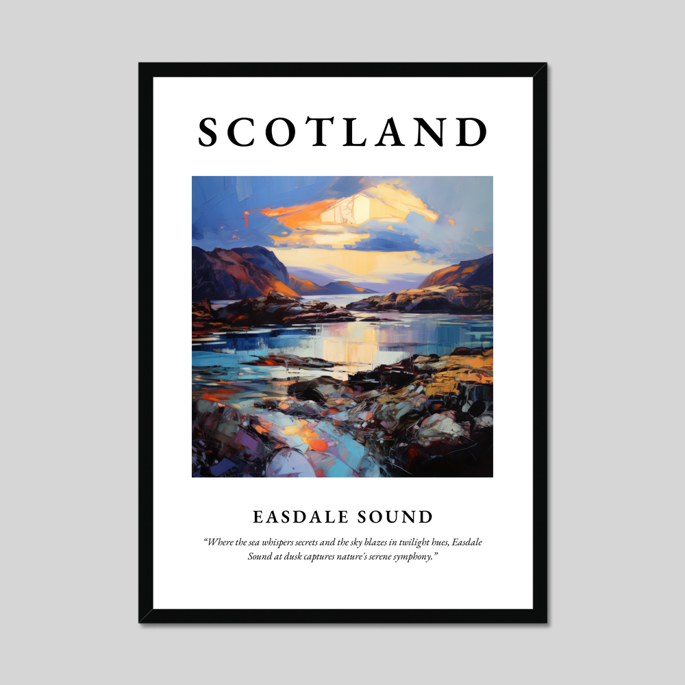 Poster of Easdale Sound, Scotland.