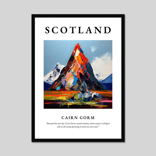 Poster of Cairn Gorm, Scotland.