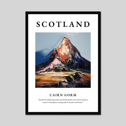 Poster of Cairn Gorm, Scotland.
