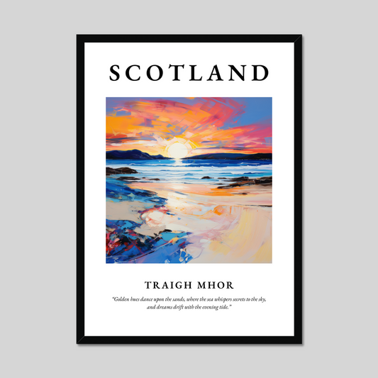 Poster of Traigh Mhor, Scotland.