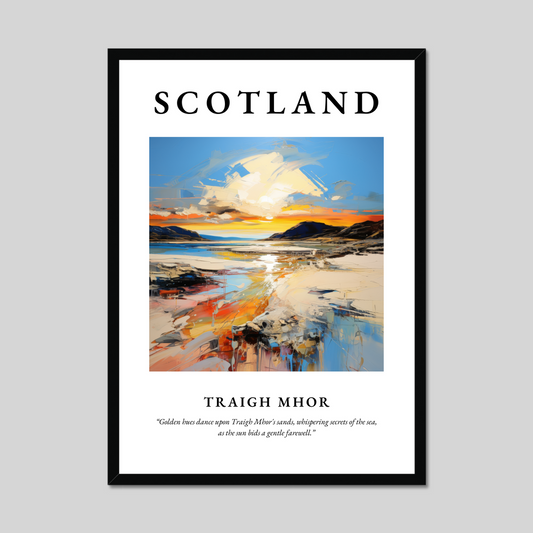 Poster of Traigh Mhor, Scotland.