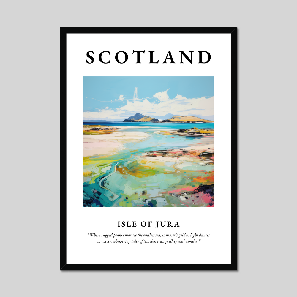 Poster of Isle of Jura, Scotland.