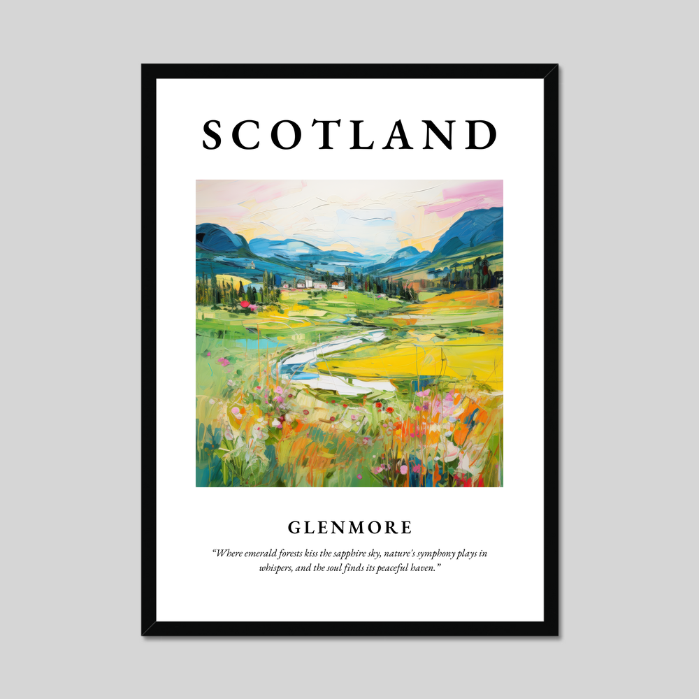 Poster of Glenmore, Scotland.