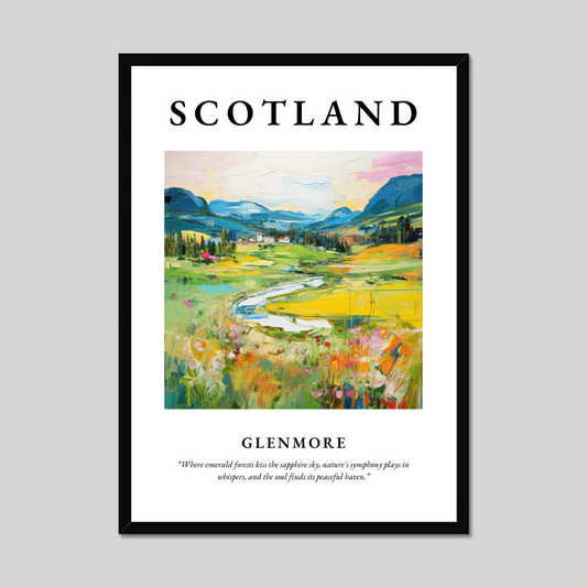 Poster of Glenmore, Scotland.