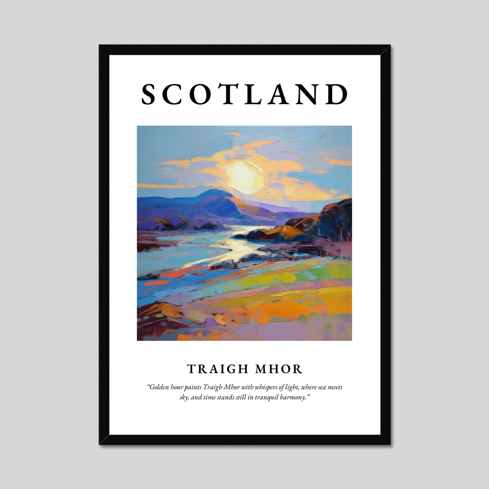 Poster of Traigh Mhor, Scotland.