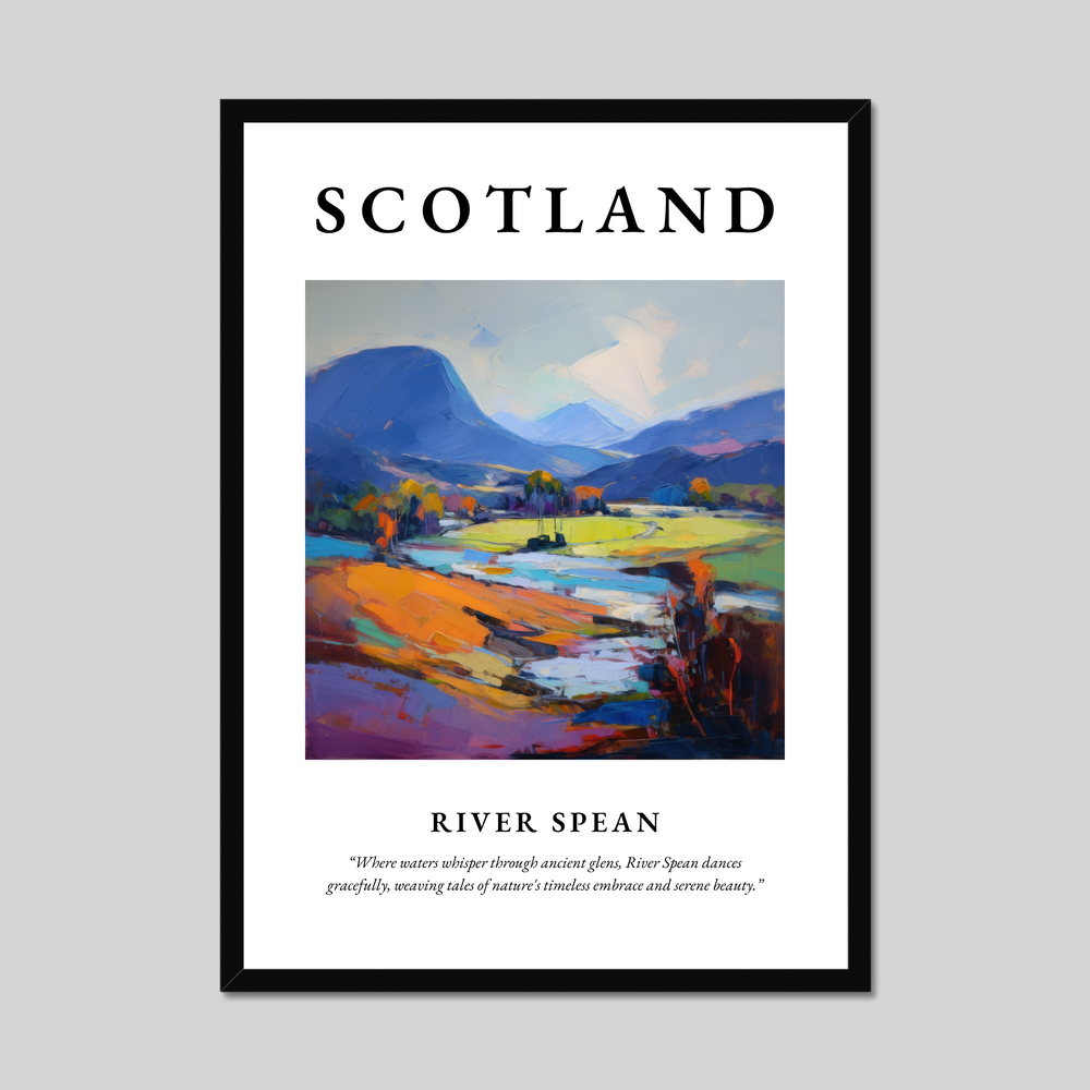 Poster of River Spean, Scotland.