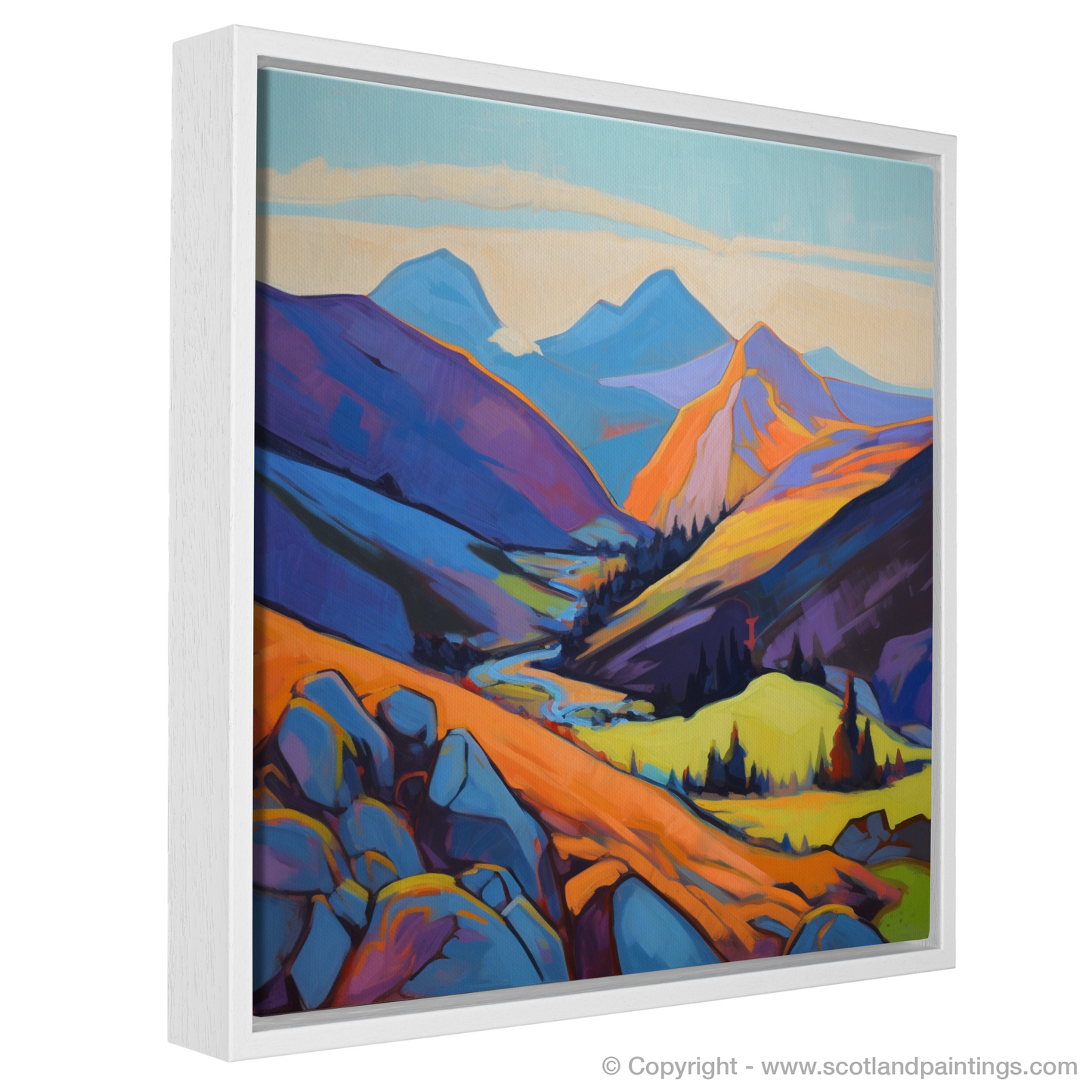 Cubist Rhapsody of Meall Garbh (Ben Lawers)