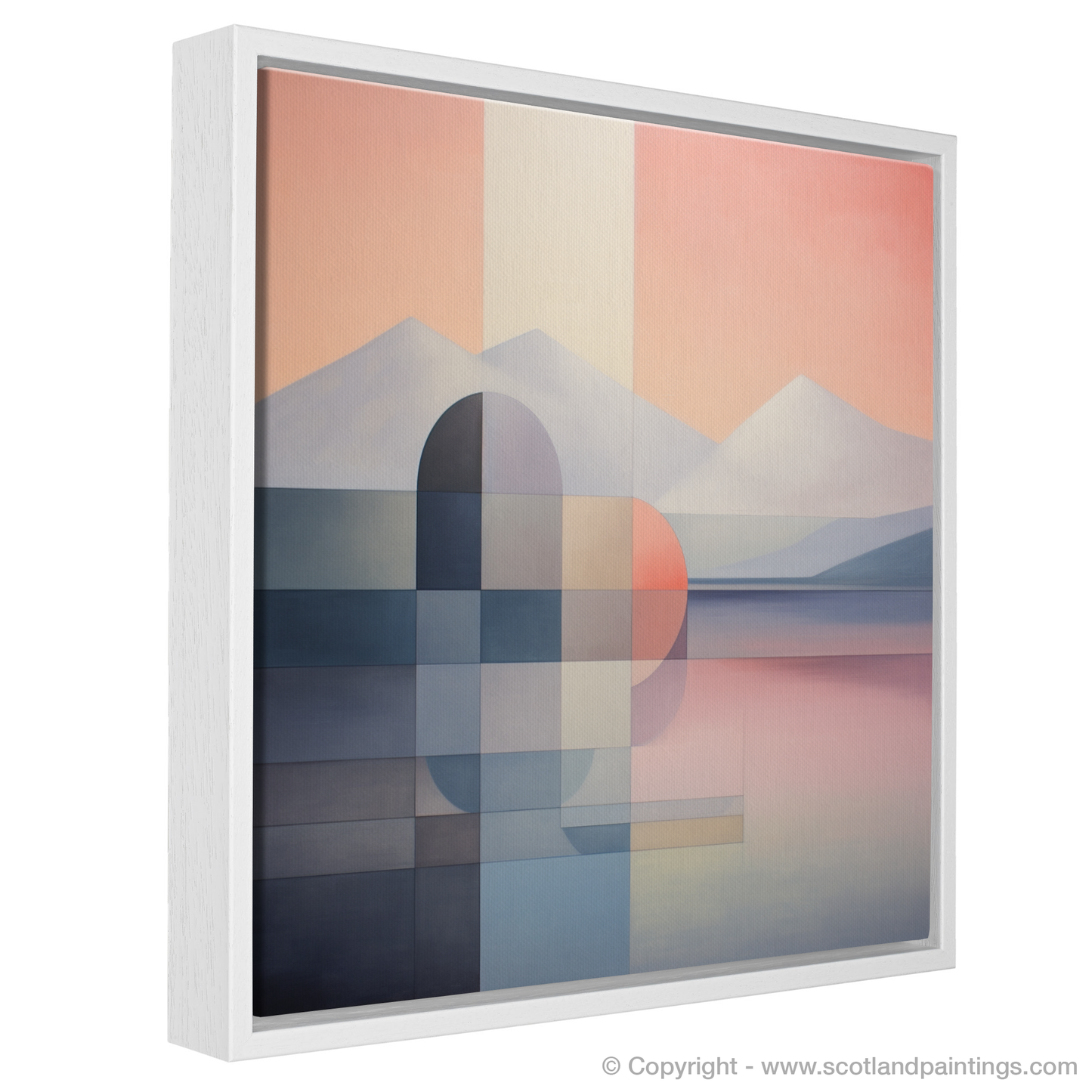 Loch Lomond Reimagined: A Study in Minimalist Serenity