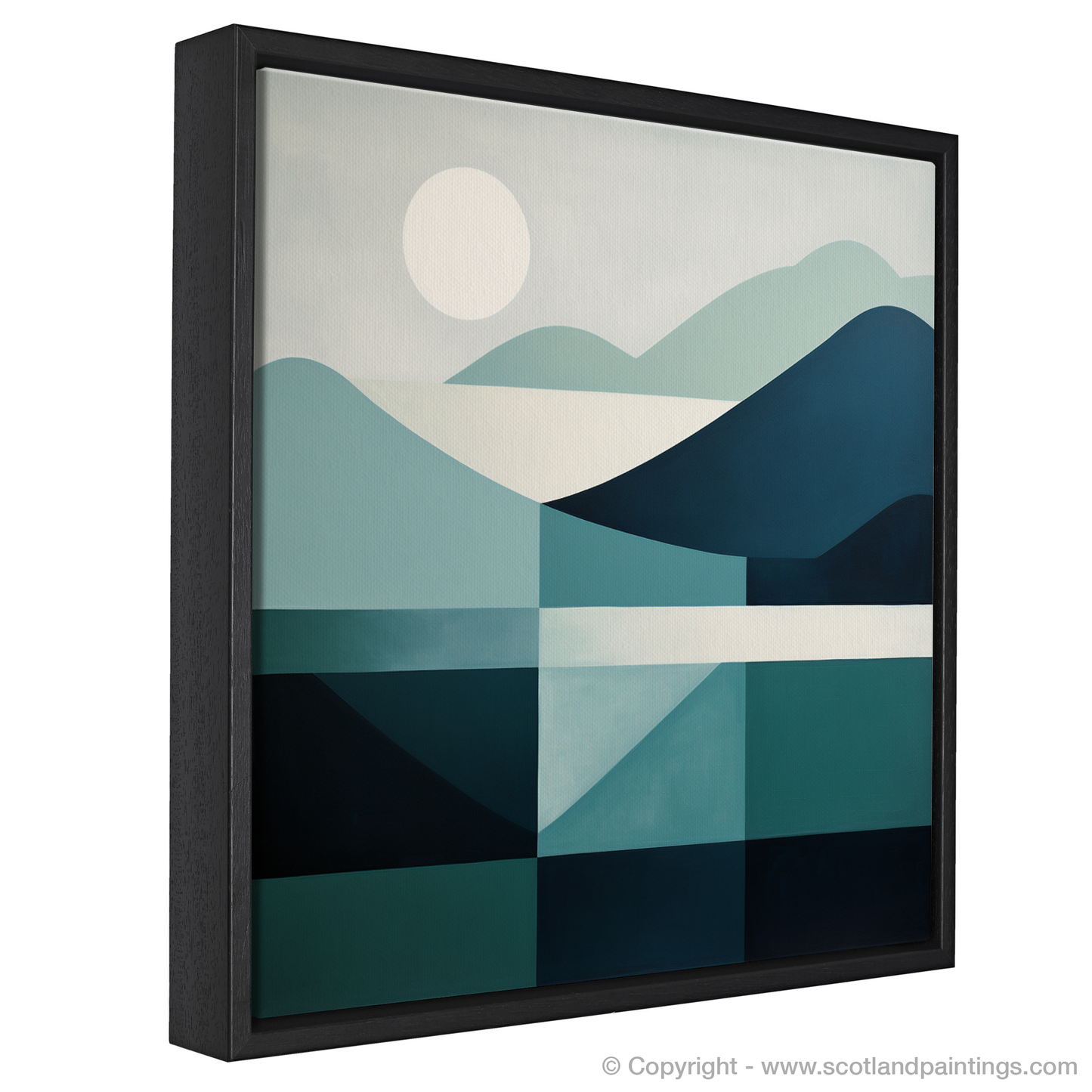 Glencoe Serenity: A Minimalist Homage to the Scottish Highlands