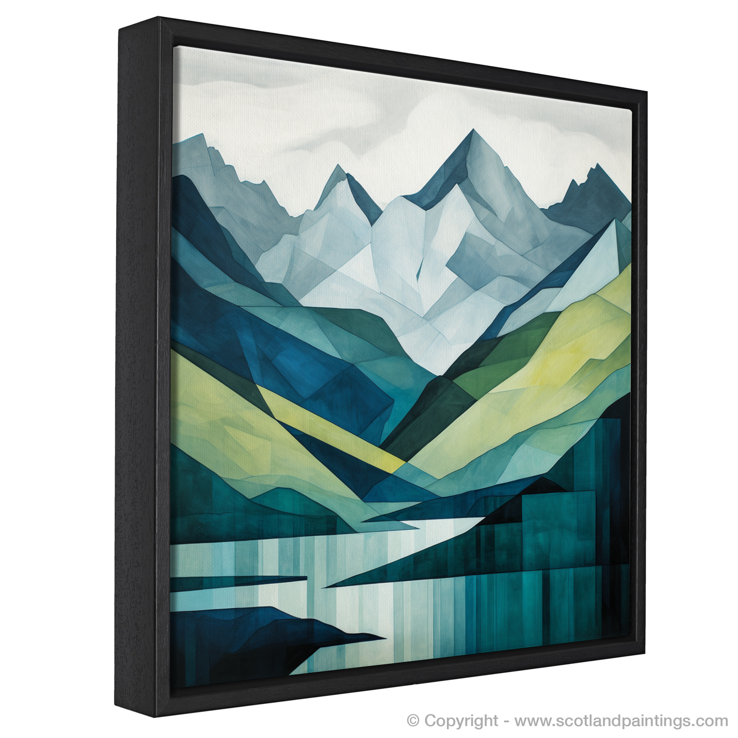 Serenity in Shapes: Glen Coe Reimagined