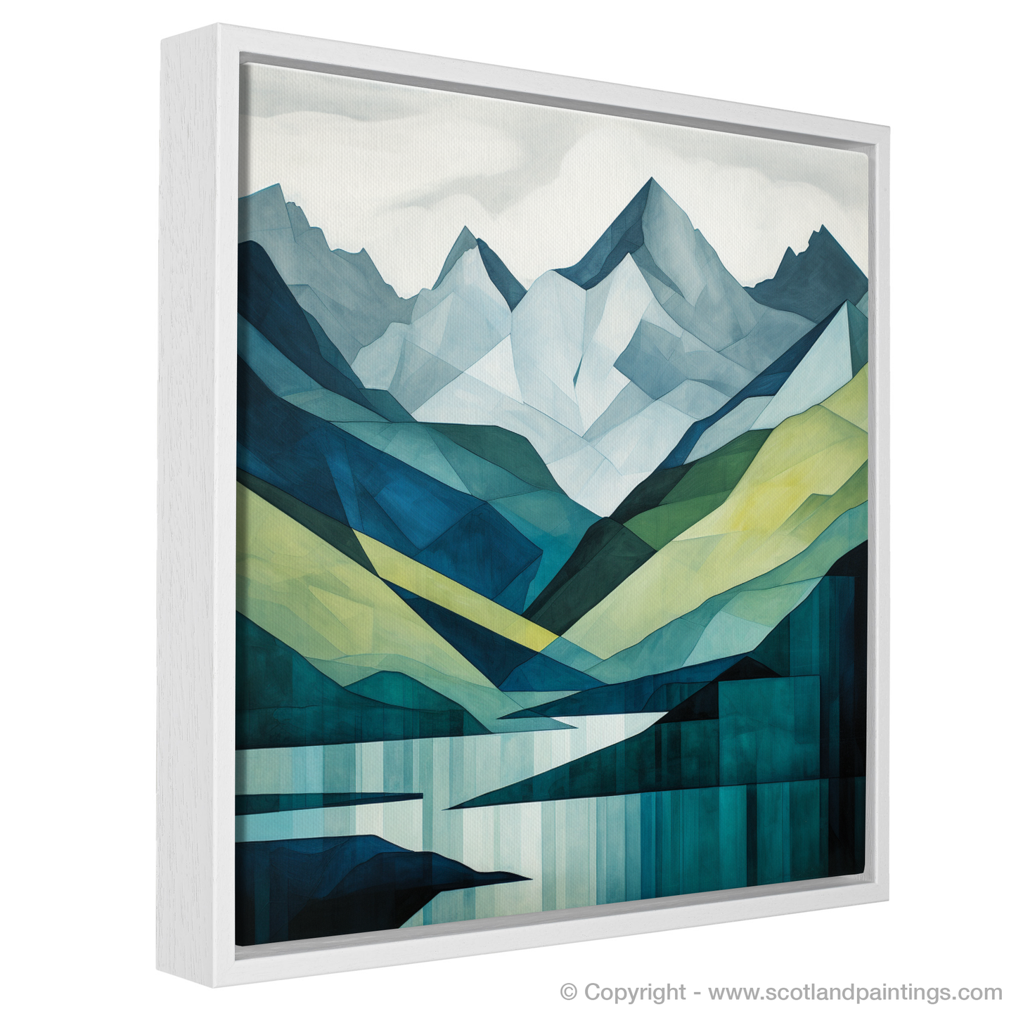 Serenity in Shapes: Glen Coe Reimagined