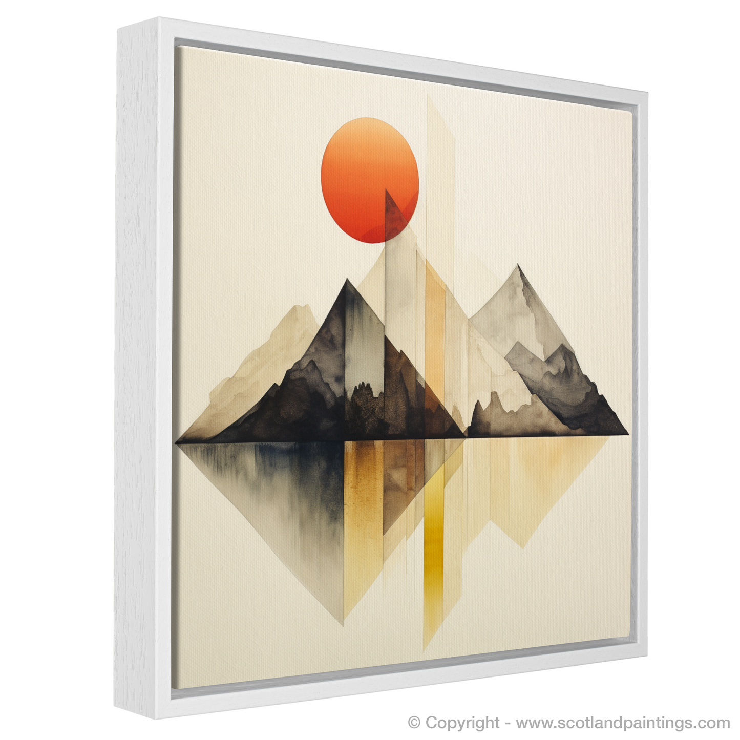 Glen Coe Essence: A Minimalist Ode to Nature's Drama