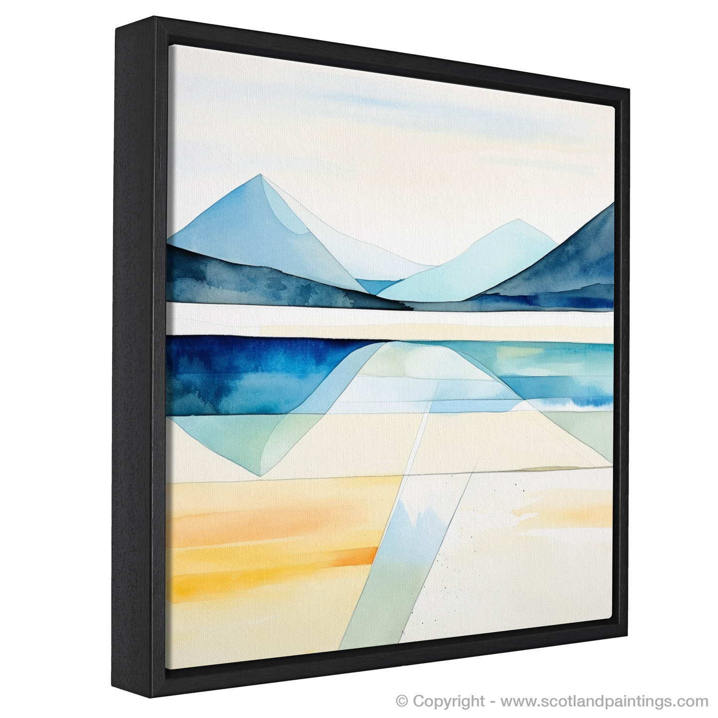 Serenity of Luskentyre Sands: A Minimalist Tribute to Isle of Harris Beauty