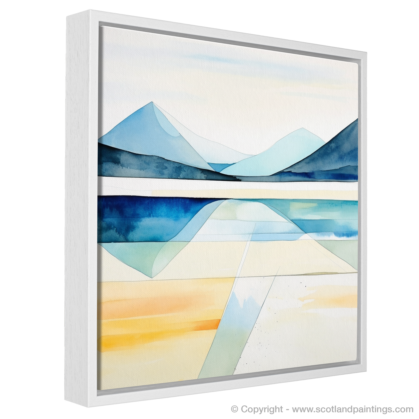 Serenity of Luskentyre Sands: A Minimalist Tribute to Isle of Harris Beauty