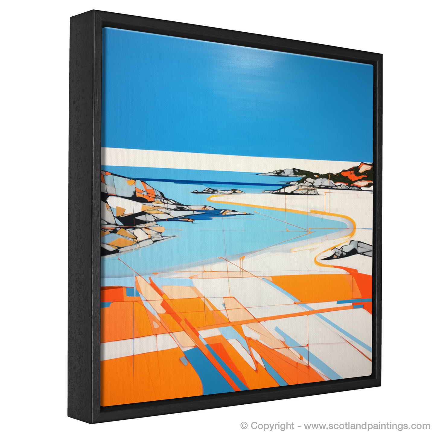 Achmelvich Beach Essence: Minimalist Serenity in Geometric Splendour