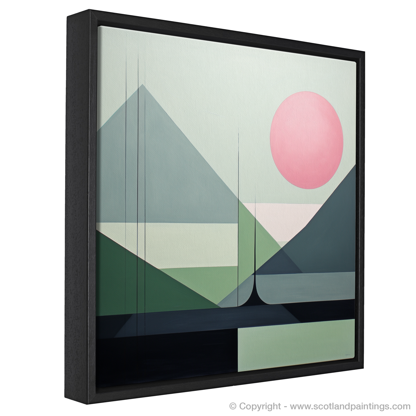 Glen Etive Reimagined: A Minimalist Ode to Nature