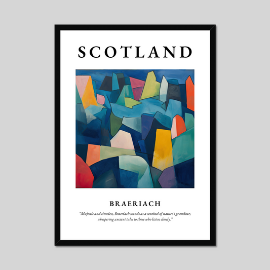 Poster of Braeriach, Scotland.