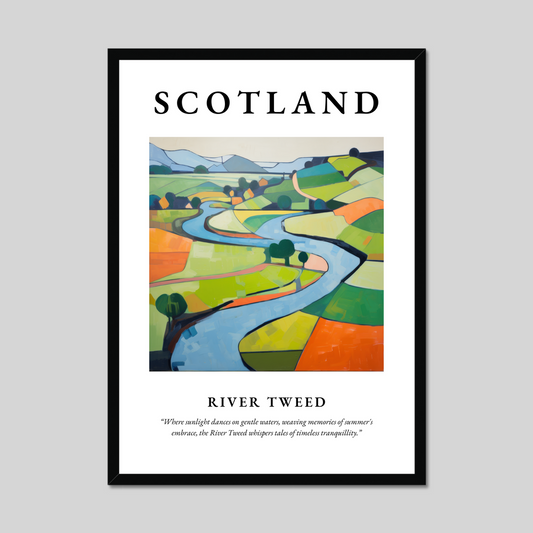 Poster of River Tweed, Scotland.