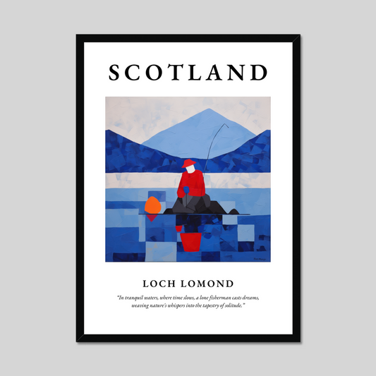Poster of Loch Lomond, Scotland.