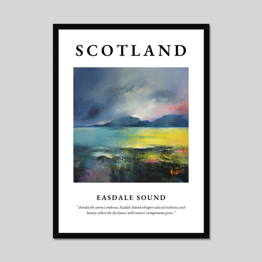 Poster of Easdale Sound, Scotland.